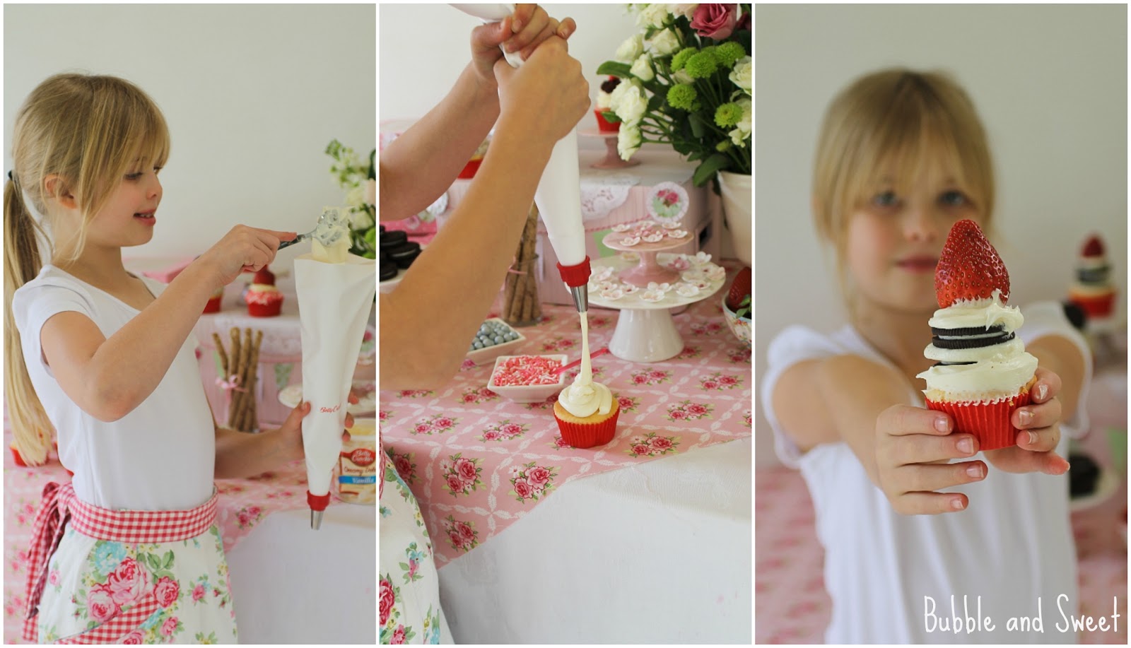 Bubble And Sweet How To Host A Cupcake Decorating Birthday Party