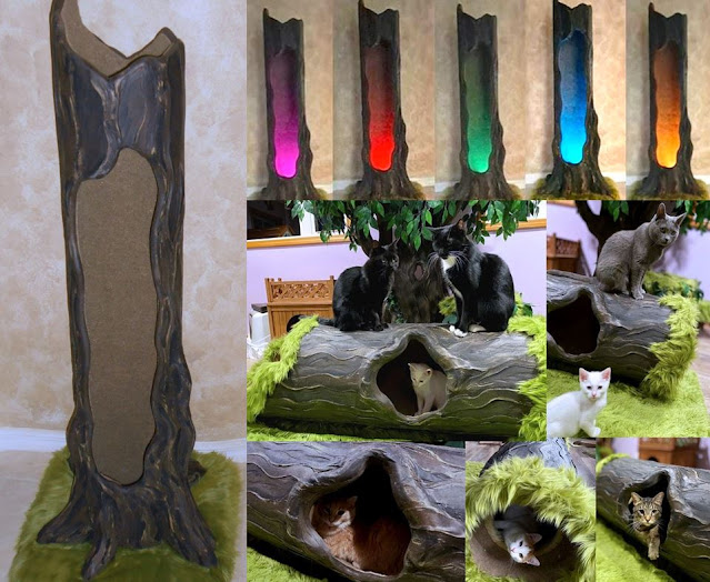 Luxury Cat Trees for Spoiled Rotten Kitties Custom Cat Tree