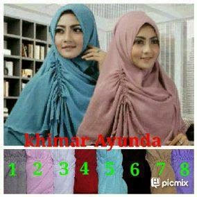 Kerudung muslimah murah terbaru