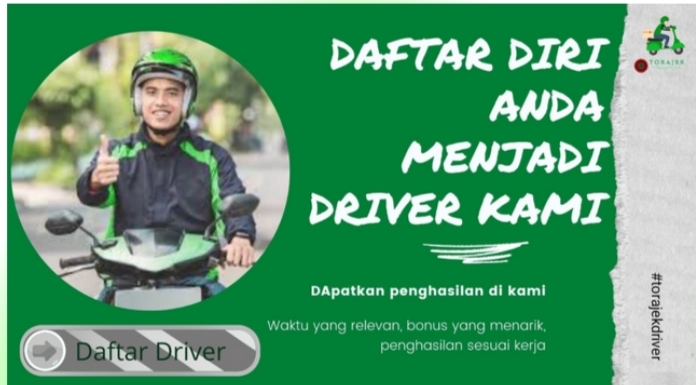 Lowongan Kerja Mau Jadi Driver Ojek Online Torajek Toraja Ojek Berikut Syaratnya