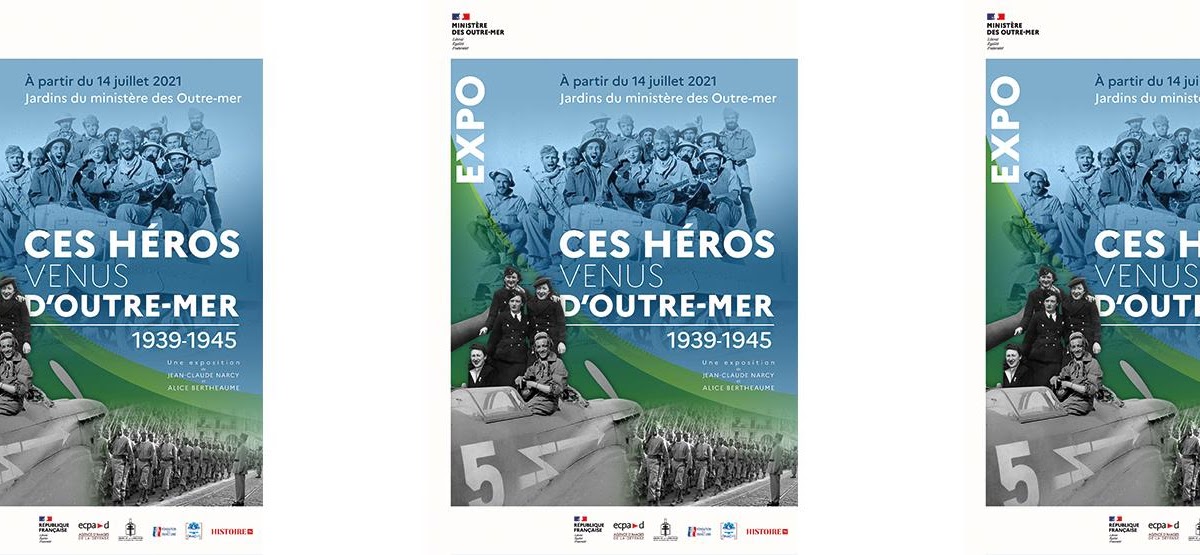 Françaises sous l'uniforme, 18521993 Exposition MOM "Ces héros venus d'outremer 19391945"