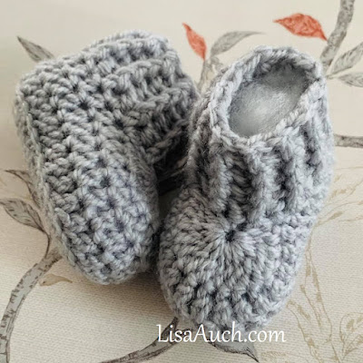 easy crochet baby booties free crochet booties pattern