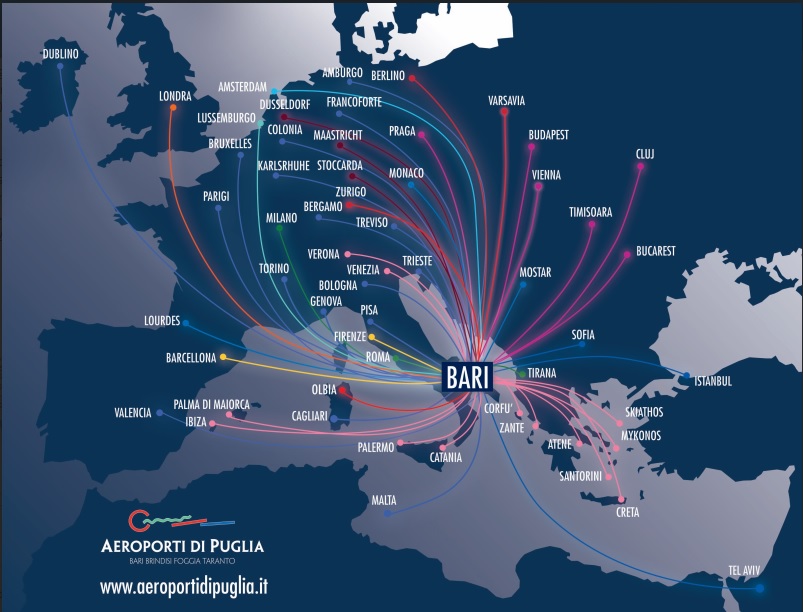 Notizie dal cielo Aviation news Aeroporti di Puglia, traffico passeggeri in crescita nel 2016