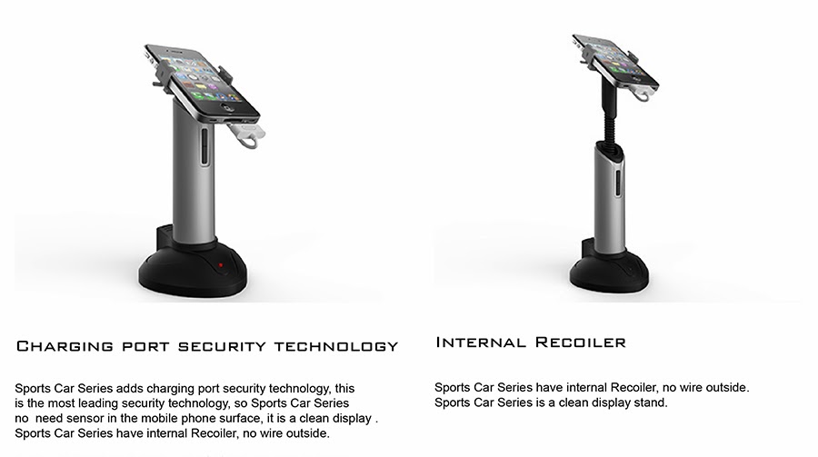Anti theft Security Display Claw Gripper security display mounting for