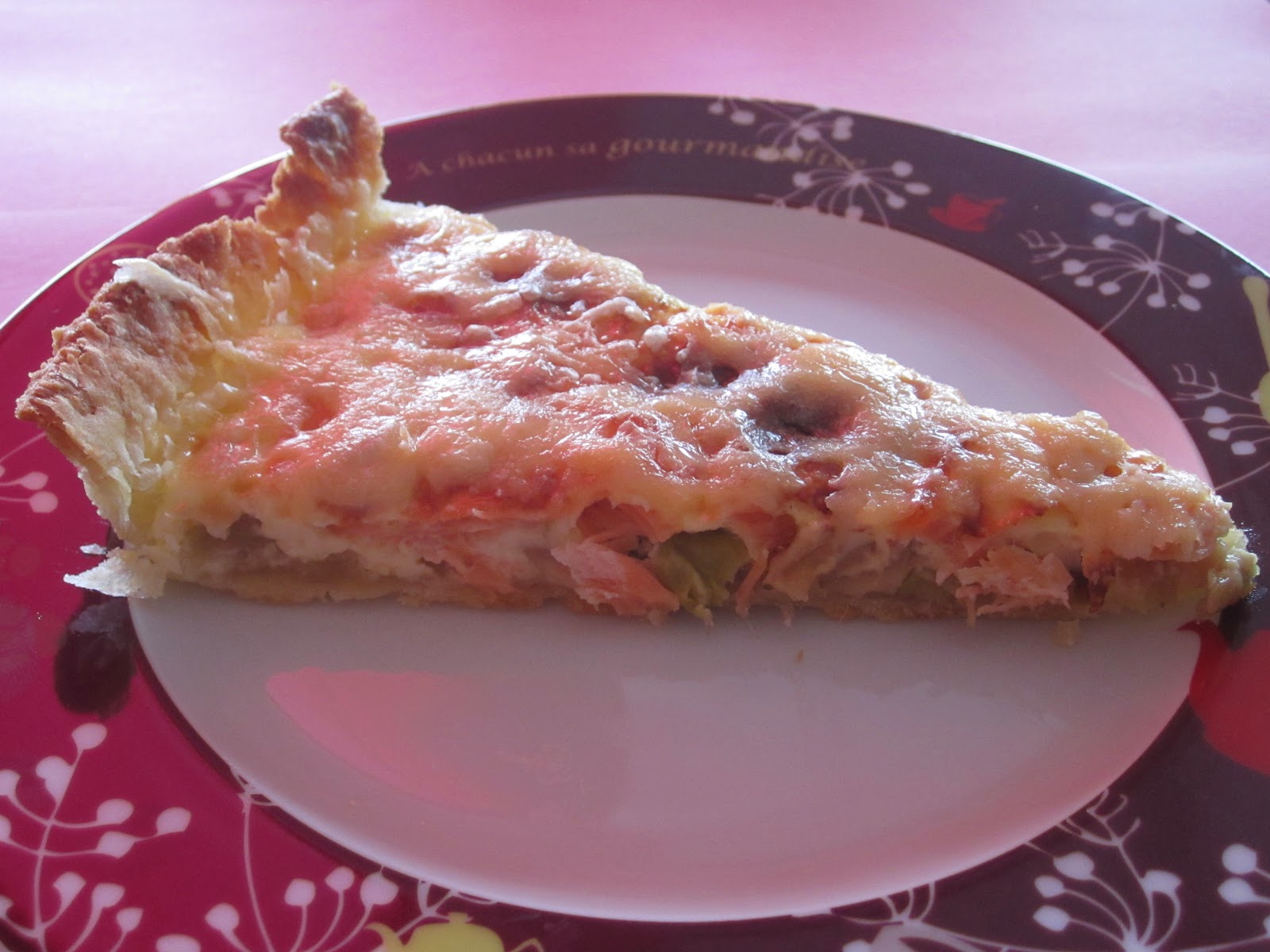 Quiche saumon poireaux facile