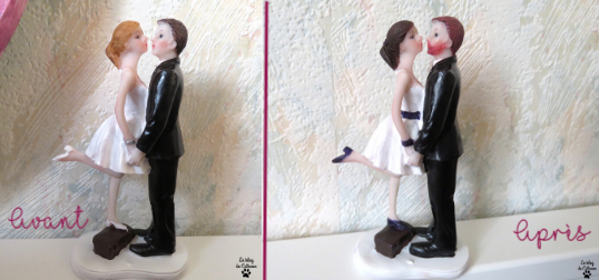 Customiser sa figurine de mariage