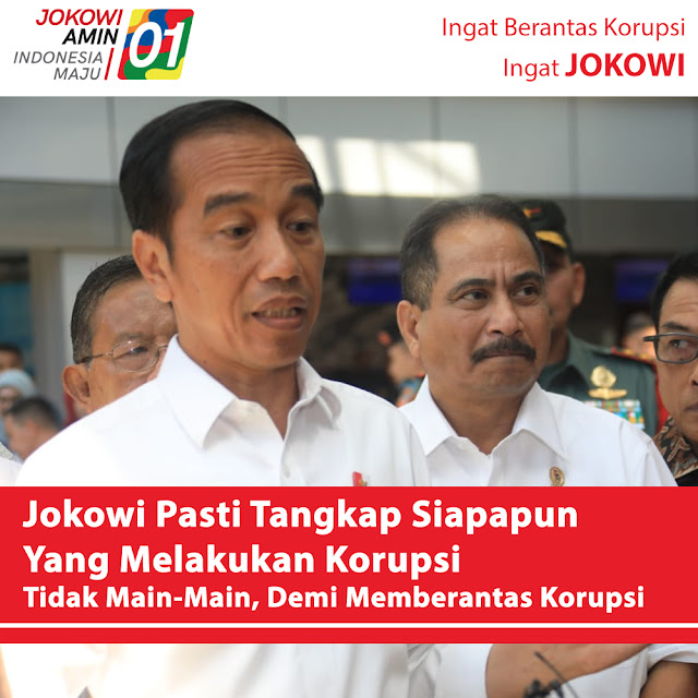 Keseriusan Jokowi Berantas Korupsi Tak Pandang Bulu
