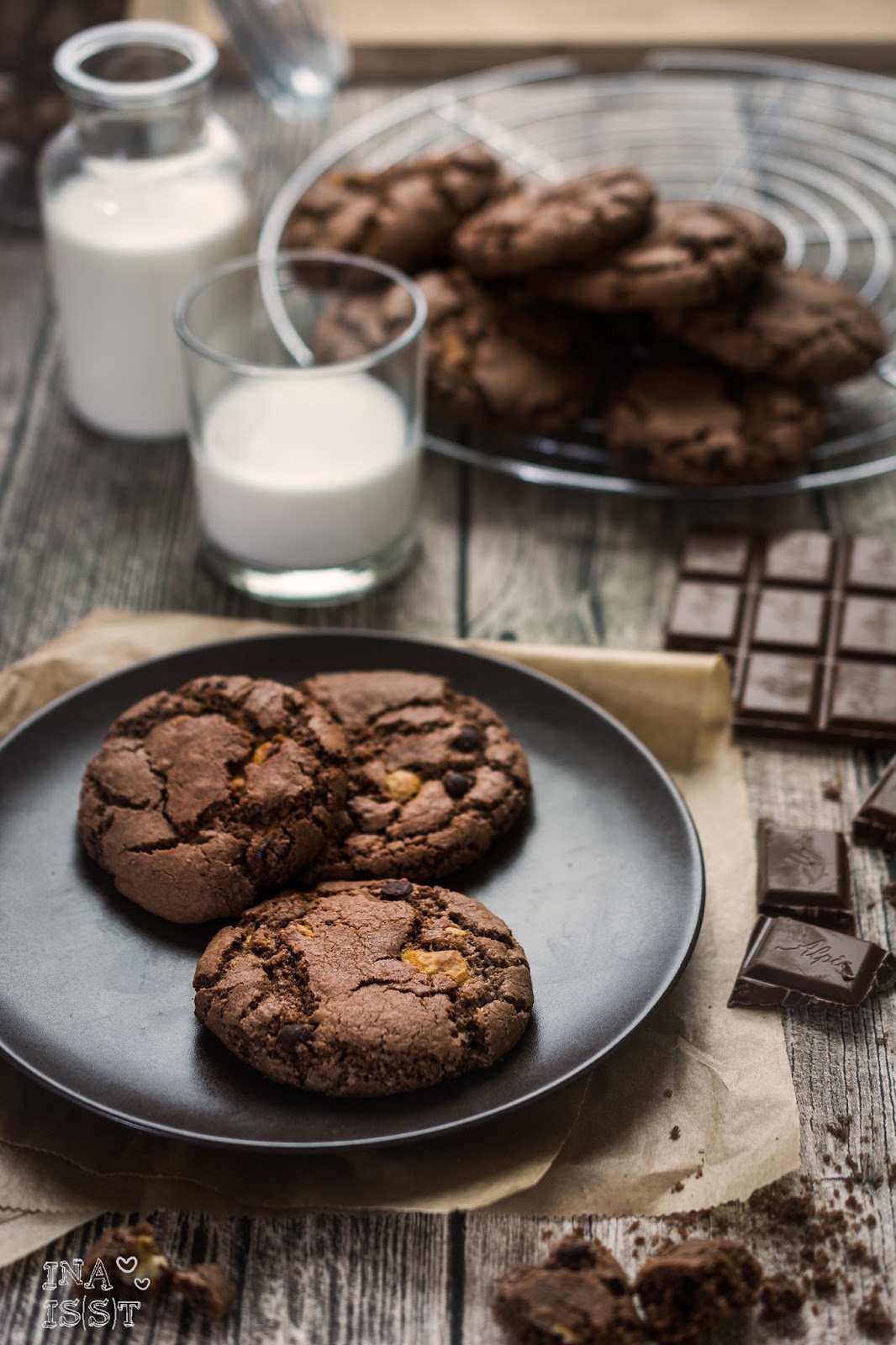 Extra Schokoladige Chocolate Chip Cookies — Rezepte Suchen