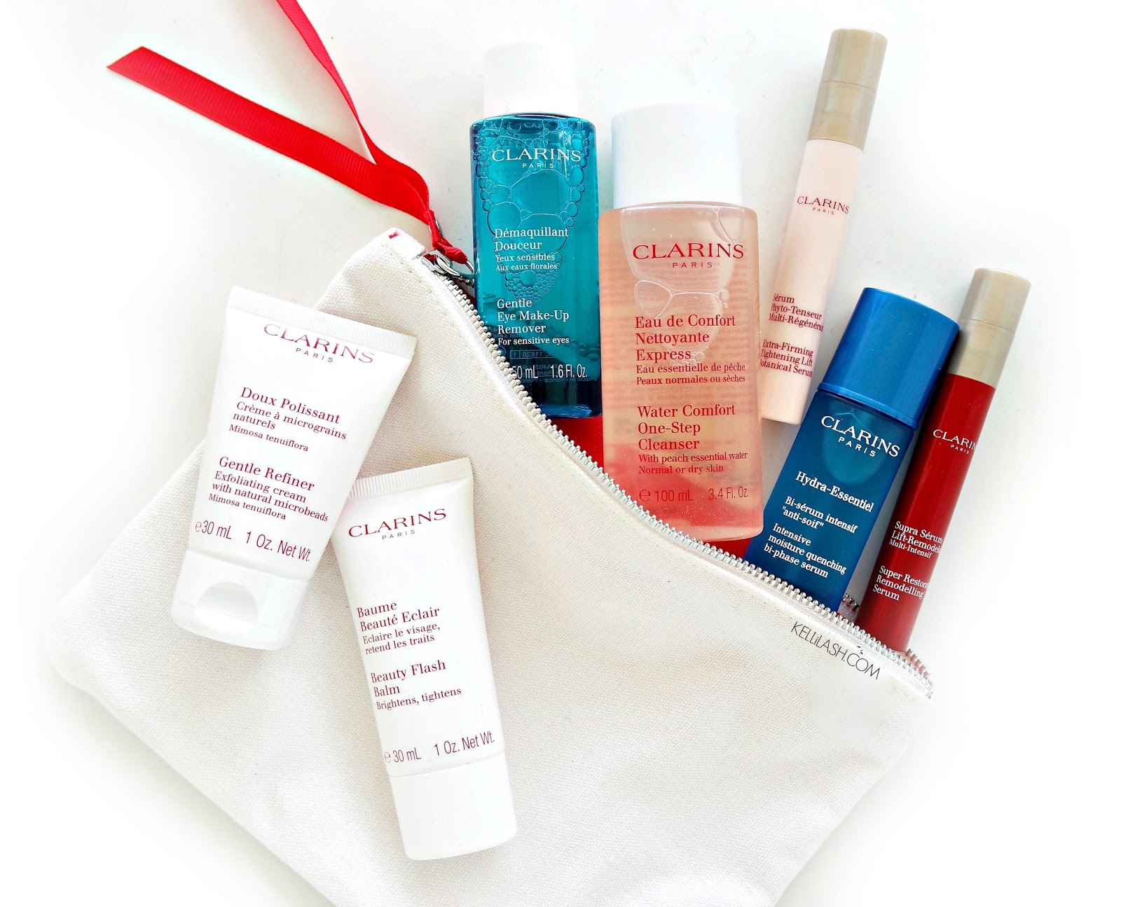 Clarins Super Beauty Gift • Which 4 will you choose? KELLiLASH