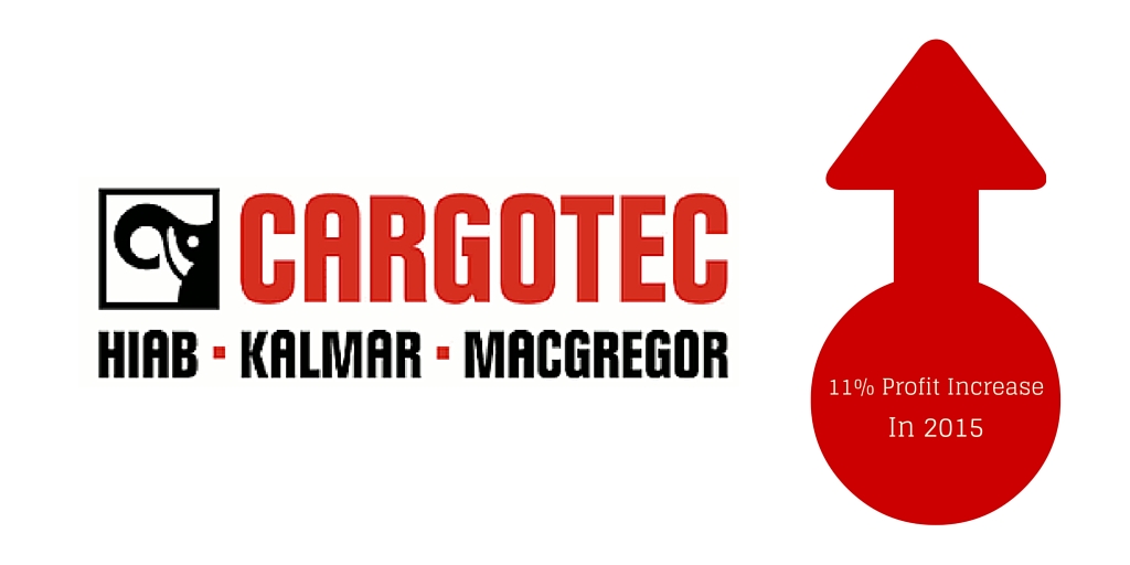 Double-digit increases for Cargotec's Hiab, Kalmar, MacGregor Double-digit increases for Cargotec's Hiab, Kalmar, MacGregor