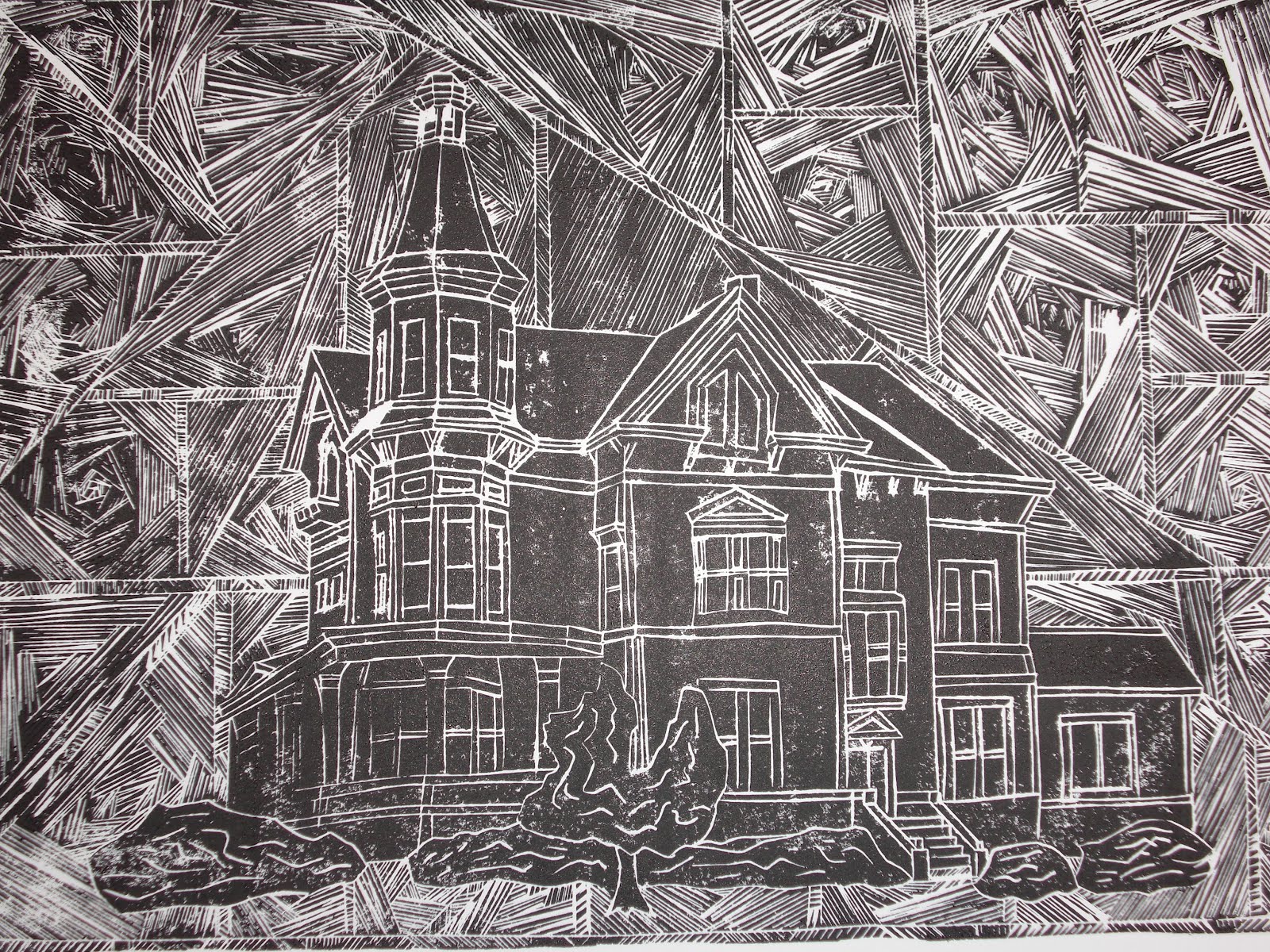 Гравюра на линолеуме это