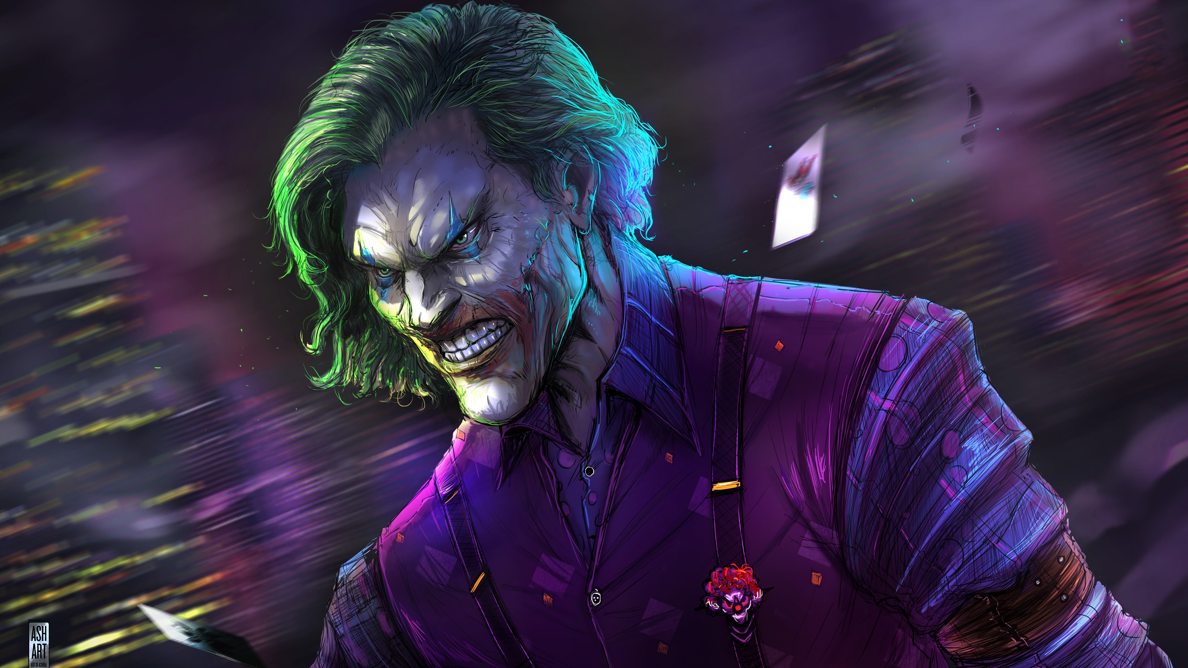 Joker, 4K, #147 Wallpaper PC Desktop