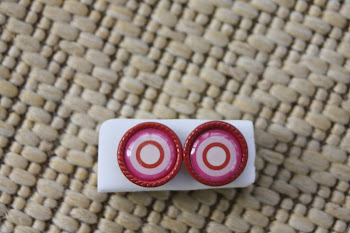 red liner circle within circle valentines