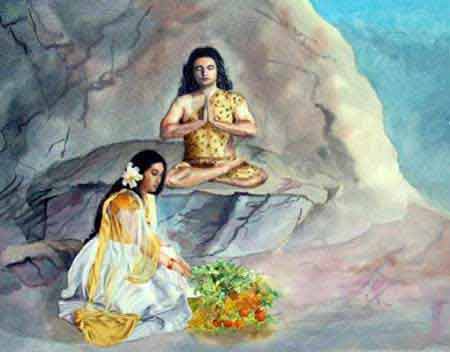 Story of Menaka, Mother of Goddess Parvati