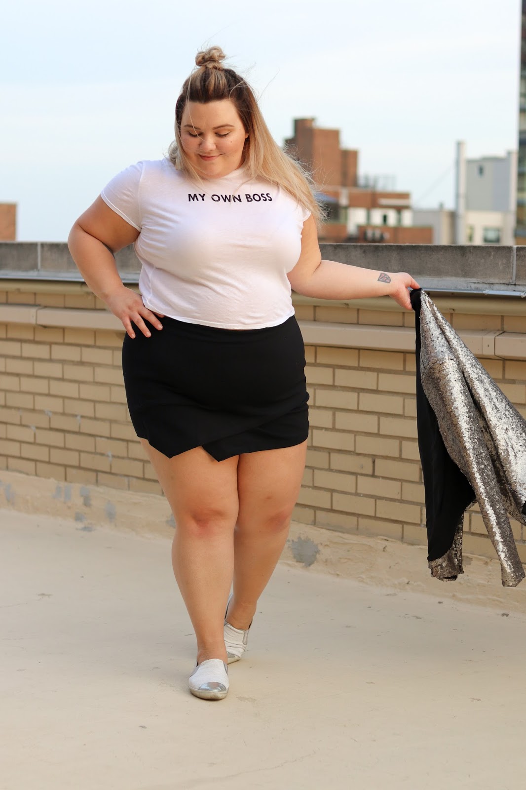 gaining confidence, natalie in the city, chicago fashion blogger, plus size fashion blogger, affordable plus size clothing, plus size fashion, chicago blogger, curves and confidence, fashion nova curve, fashion nova, fatshion, plus size crop tops