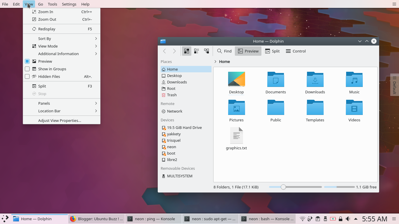 KDE neon for Graphic Designers