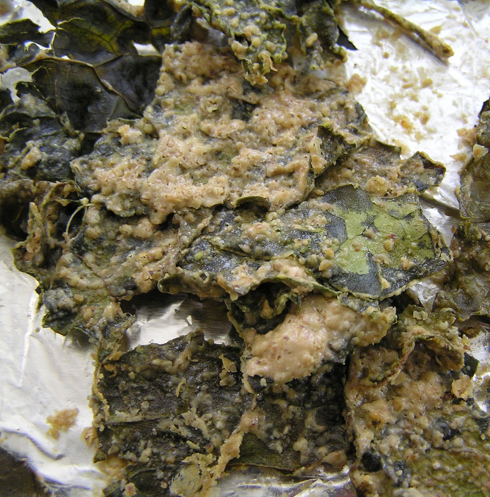 The Melting Pot Crispy Tahini Kale Chips