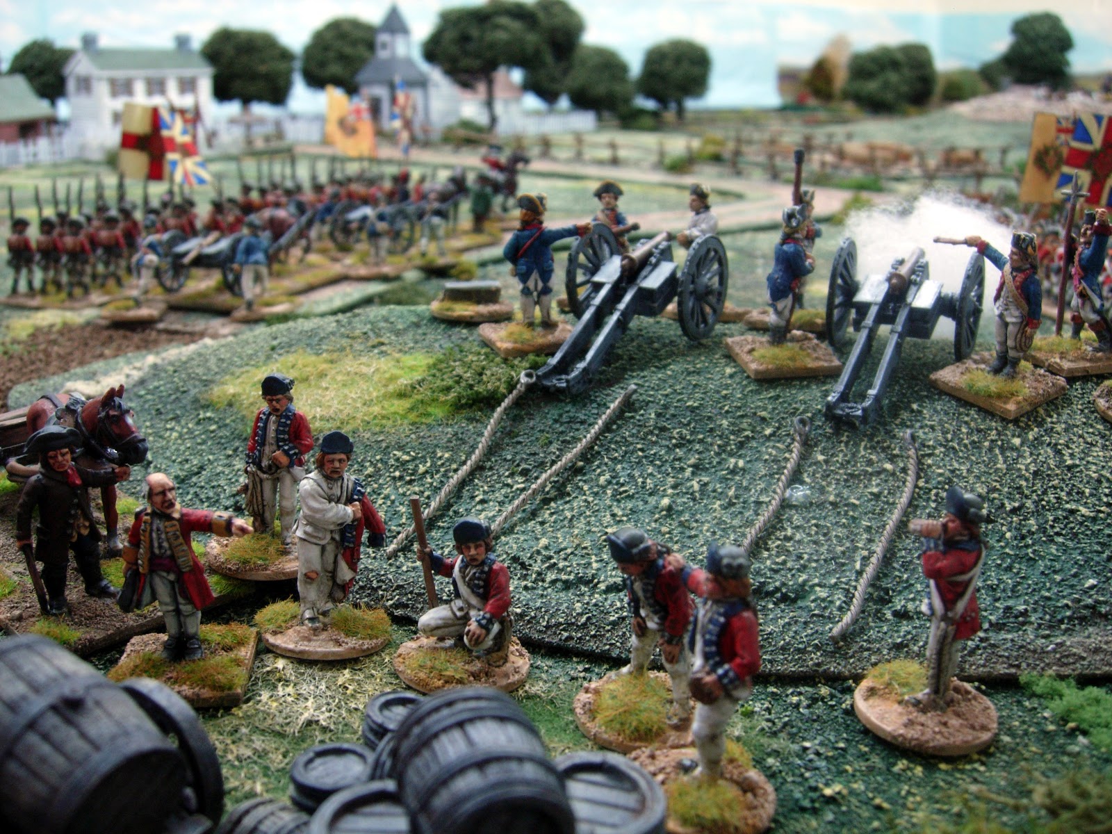 Wargaming with Silver Whistle The Battle of Bunker Hill (Breed's Hill)