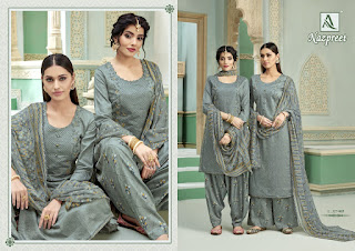 Alok Suits Nazpreet Jam Cotton Salwar Kameez Collection 