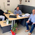Συνάντηση Γιόγιακα με τον πρόεδρο και τον προπονητή του Θεσπρωτού