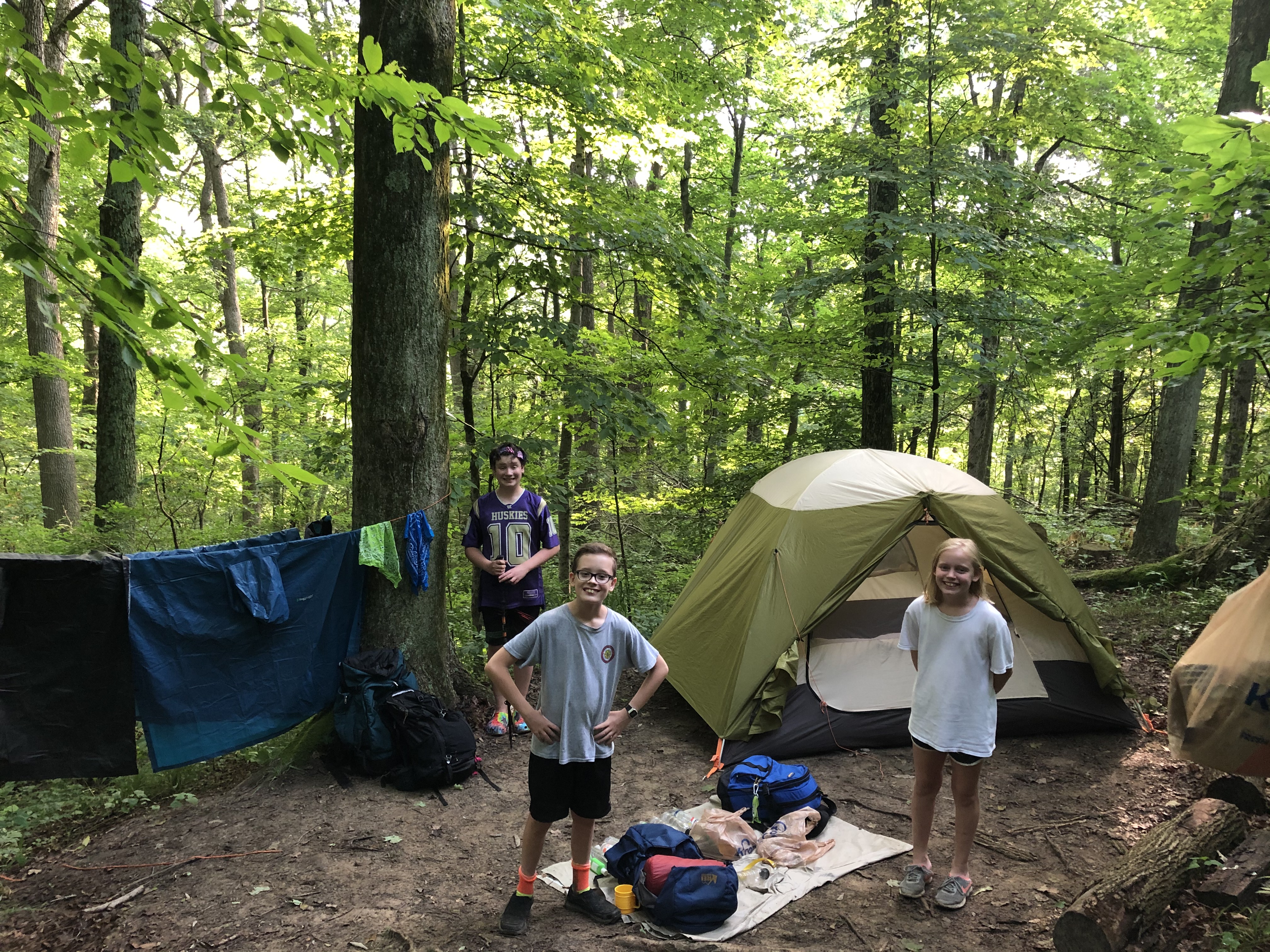 Bikes and Playgrounds Backpacking (Zaleski and TVT)
