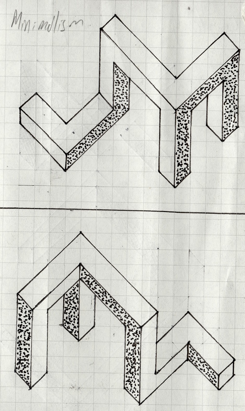 Victor Lim: Exp 2: Week 1 - Concepts and Axonometric Drawings