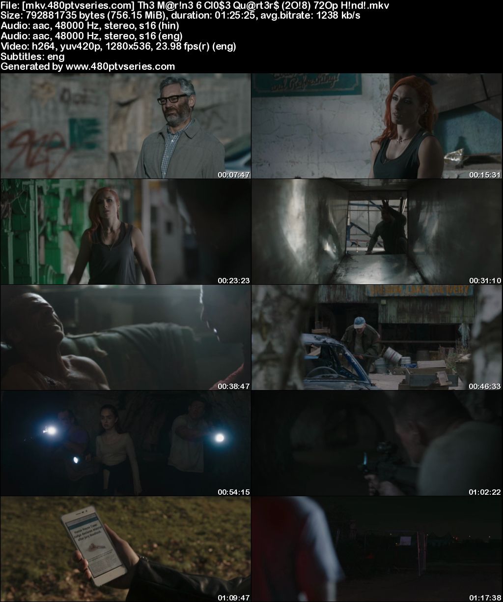 Watch Online Free The Marine 6: Close Quarters (2018) Full Hindi Dual Audio Movie Download 480p 720p Bluray