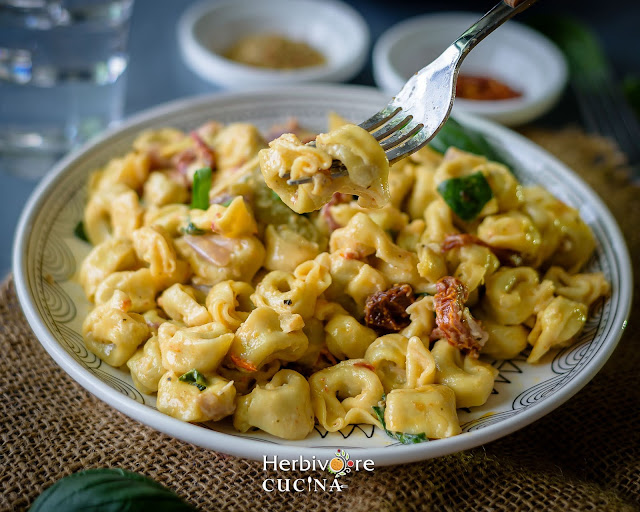 Herbivore Cucina Instant Pot Tortellini in Cream Sauce