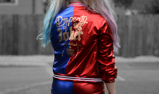 Sammi Jackson - Harley Quinn Outfit - Halloween Look 2 #bmspookbook