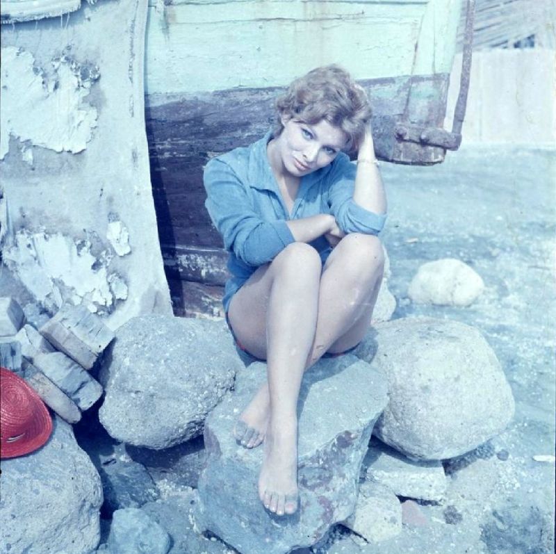 Sophia Loren's Body Double 38 Stunning Photos of Scilla Gabel in the