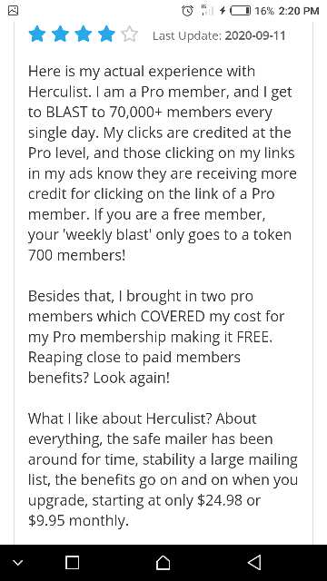 HercuList review