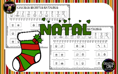 Natal, Adição, subtração, Atividades de Matemática, Atividades para 1º ano, BNCC,