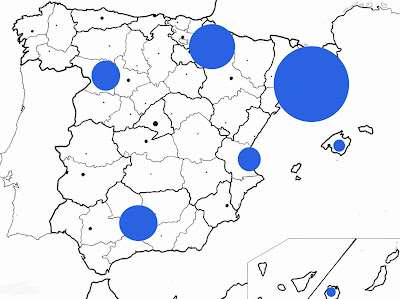 Las comunidades que mejor utilizan redes sociales en sus hospitales.