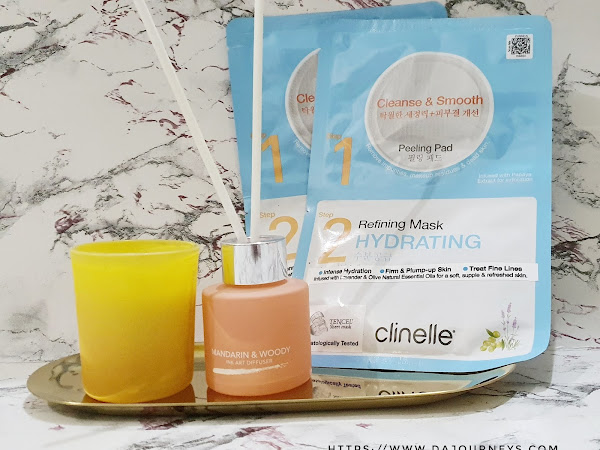 Review Clinelle Peeling Pad and Refining Mask - Hydrating
