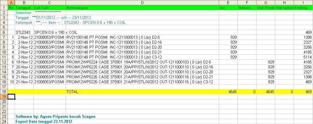 Export listview vb6 | Database Access Ke Excel
