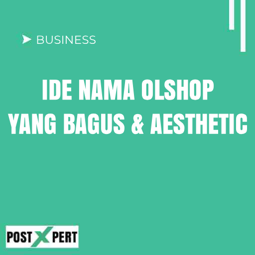 Nama toko yang aesthetic