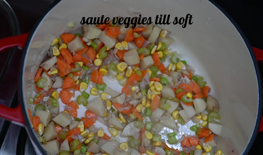 steps to make vegetable white bean soup