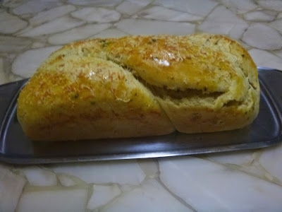 pão caseiro;