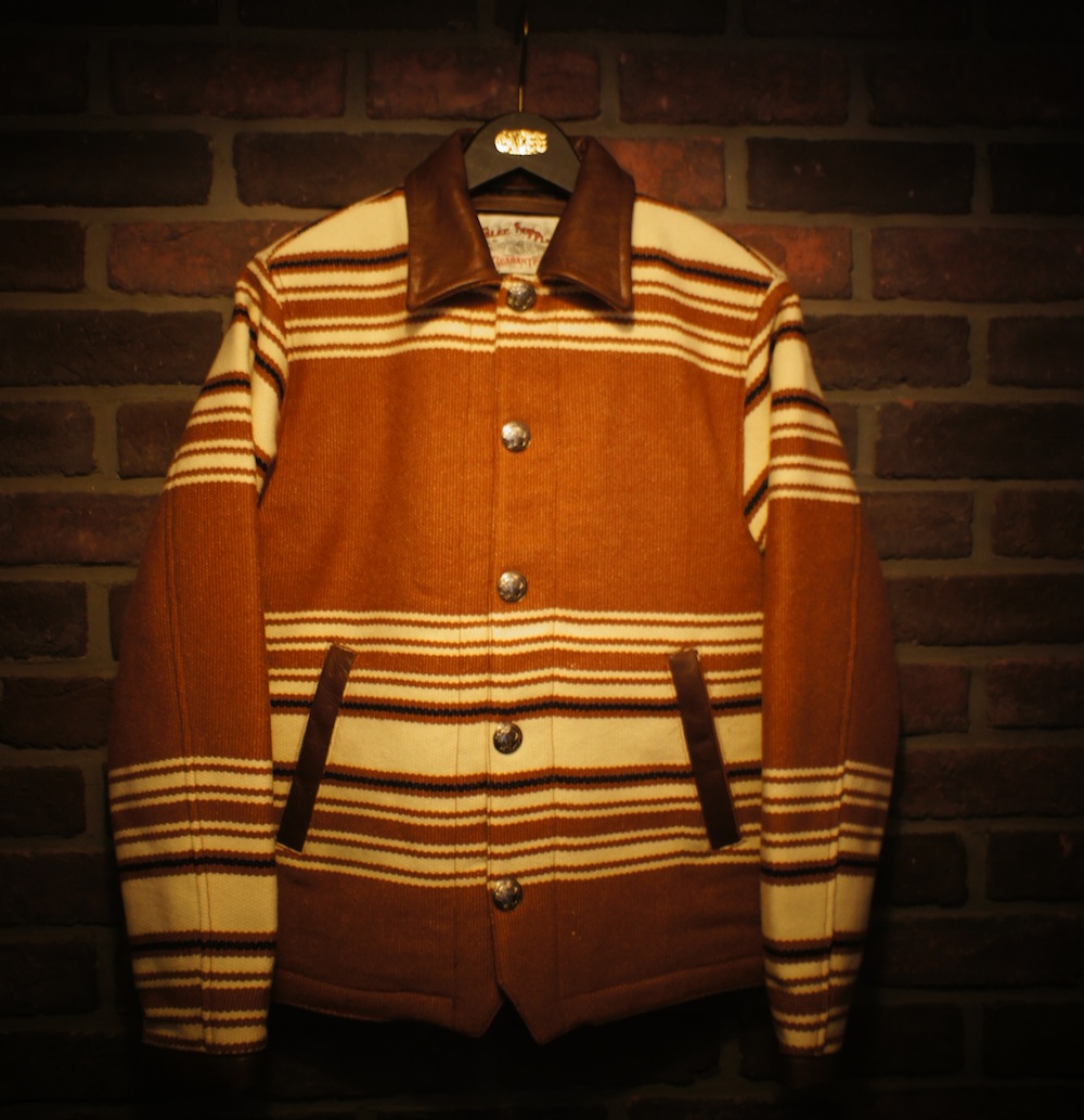 CALEE : MELTON WOOL BORDER JACKET | RADIALL/CALEE/GLAD HAND  