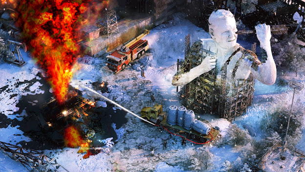 Wasteland 3 battle other scene with attacks
