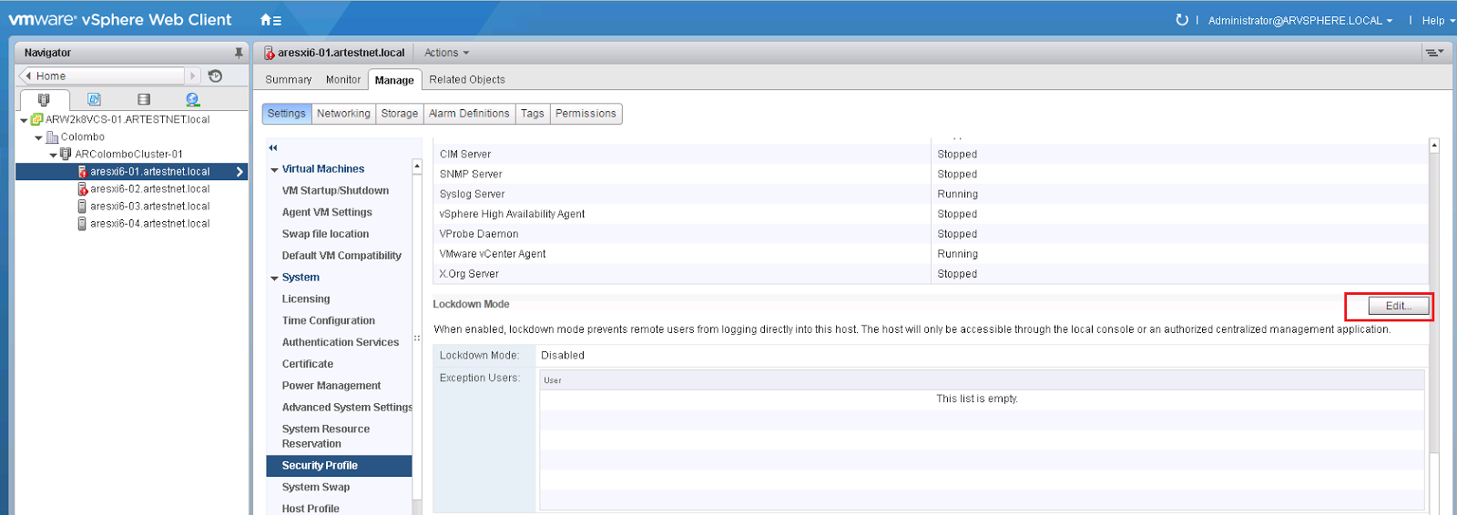 What Is Vmware Esxi Lockdown Mode Esx Virtualization vrogue.co