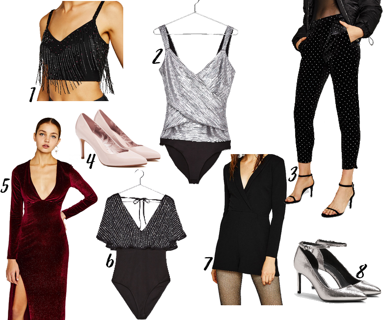 Ma sélection fashion pour briller pendant les fêtes ! sélection vêtements et accessoires bershka