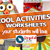 COOL WORKSHEETS AND ACTIVITIES for your STUDENTS