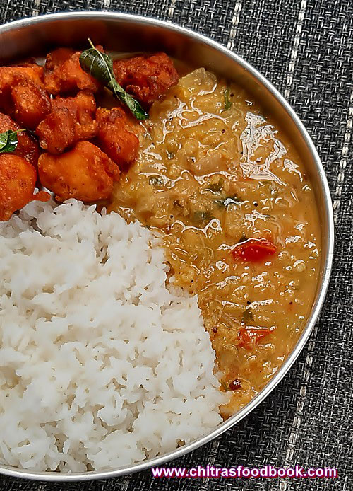 Lettuce Dal Recipe Indian Lettuce Recipes Chitra's Food Book