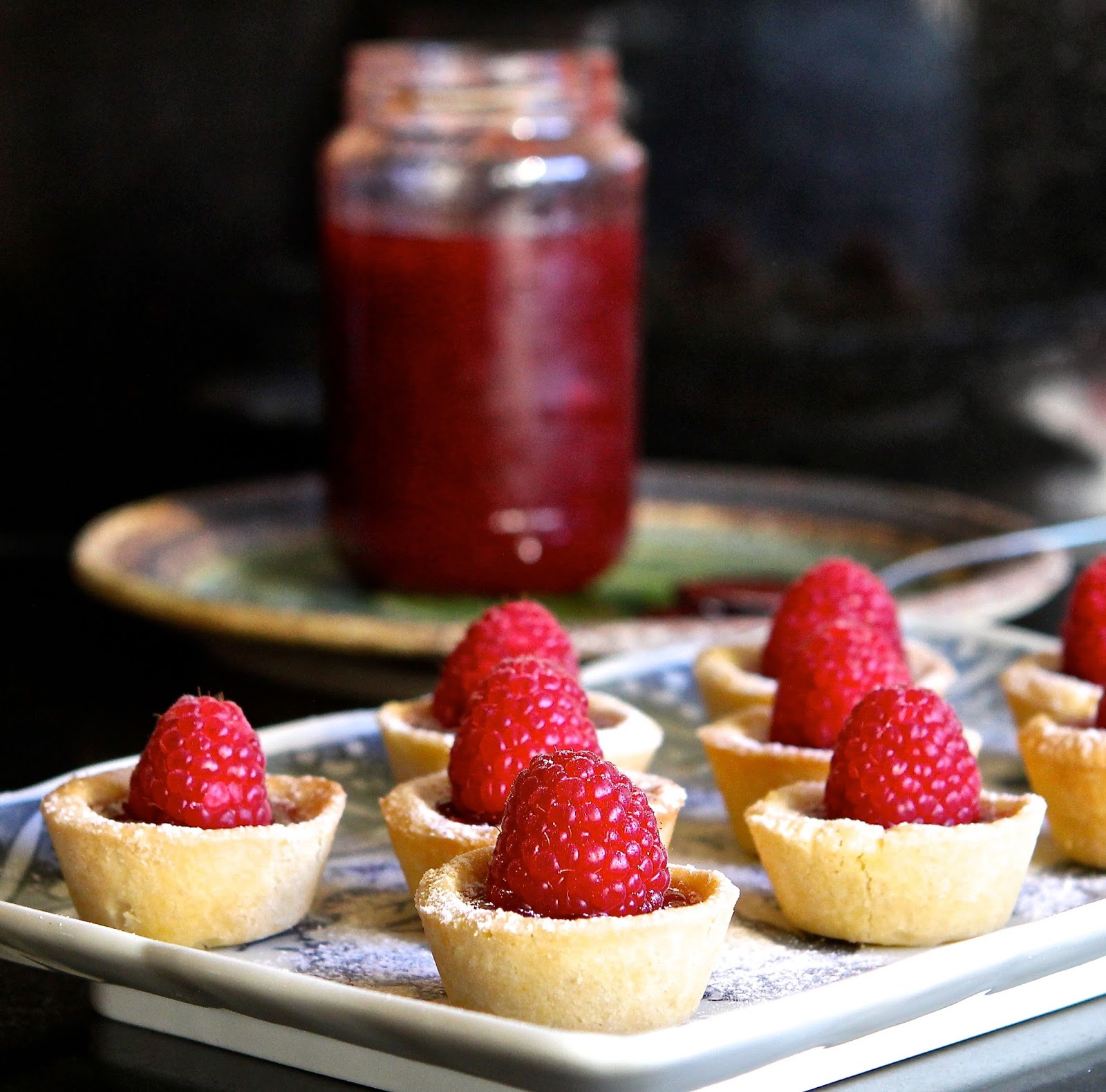 Gluten Free Alchemist Mini Mouthful Jam Tarts with Pate Sucree gluten free