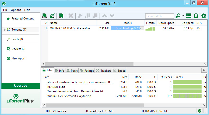 3.1.3 utorrent download