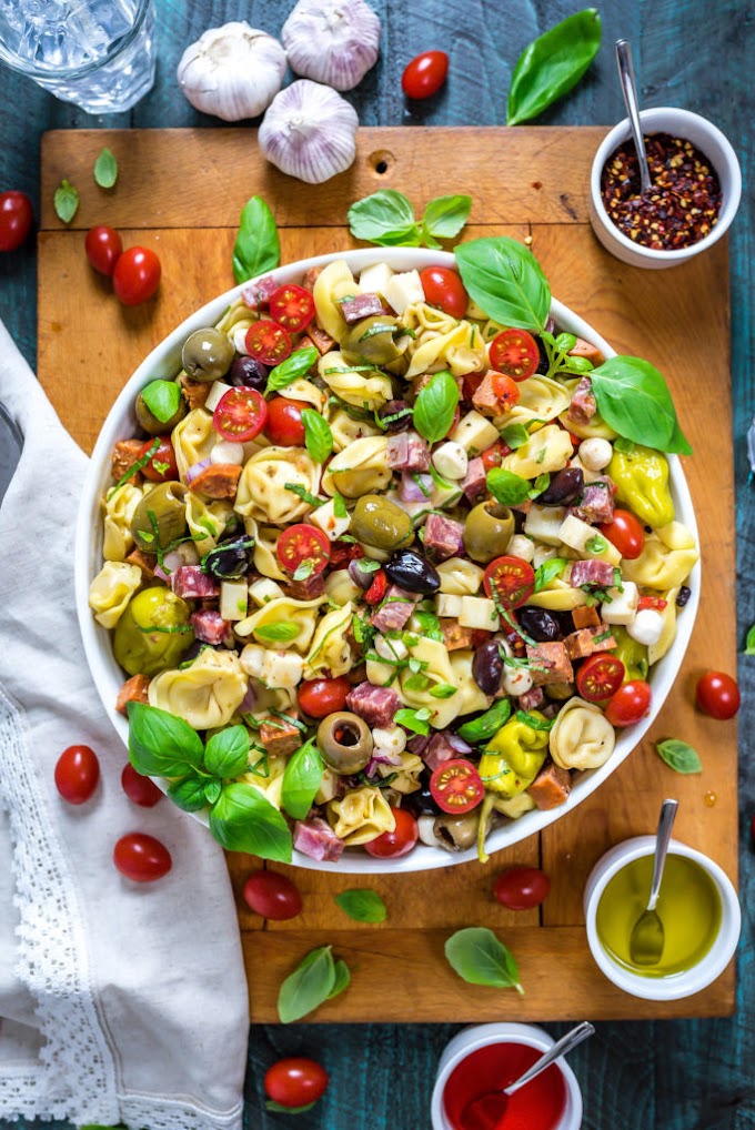 ANTIPASTO TORTELLINI PASTA SALAD