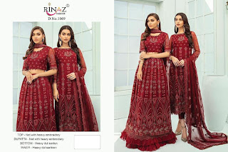 Rinaz Latest Hit Single Pakistani Suits  Collection 