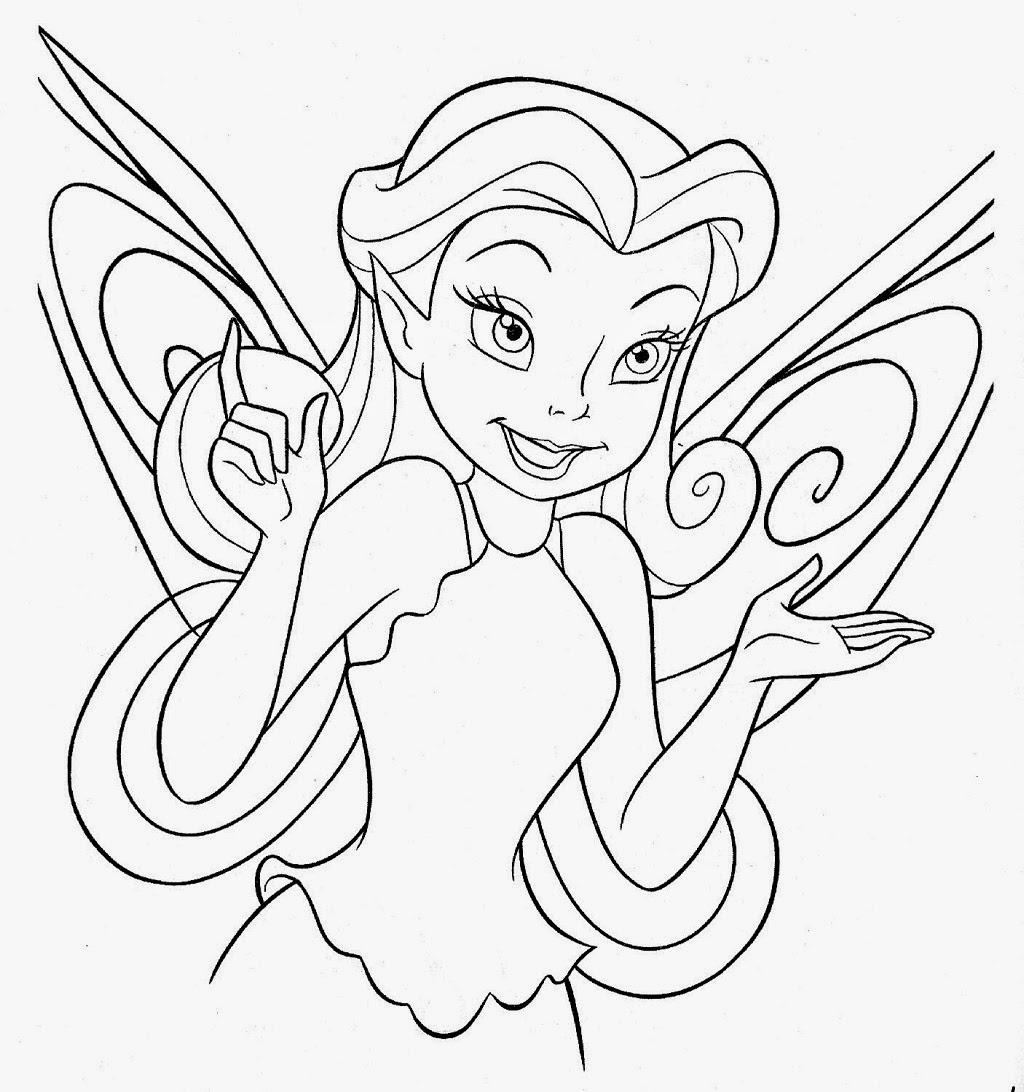 Disney Fairies Coloring Pages - Disney Coloring Pages - Disney Fairies Coloring Pages - Disney Coloring Pages