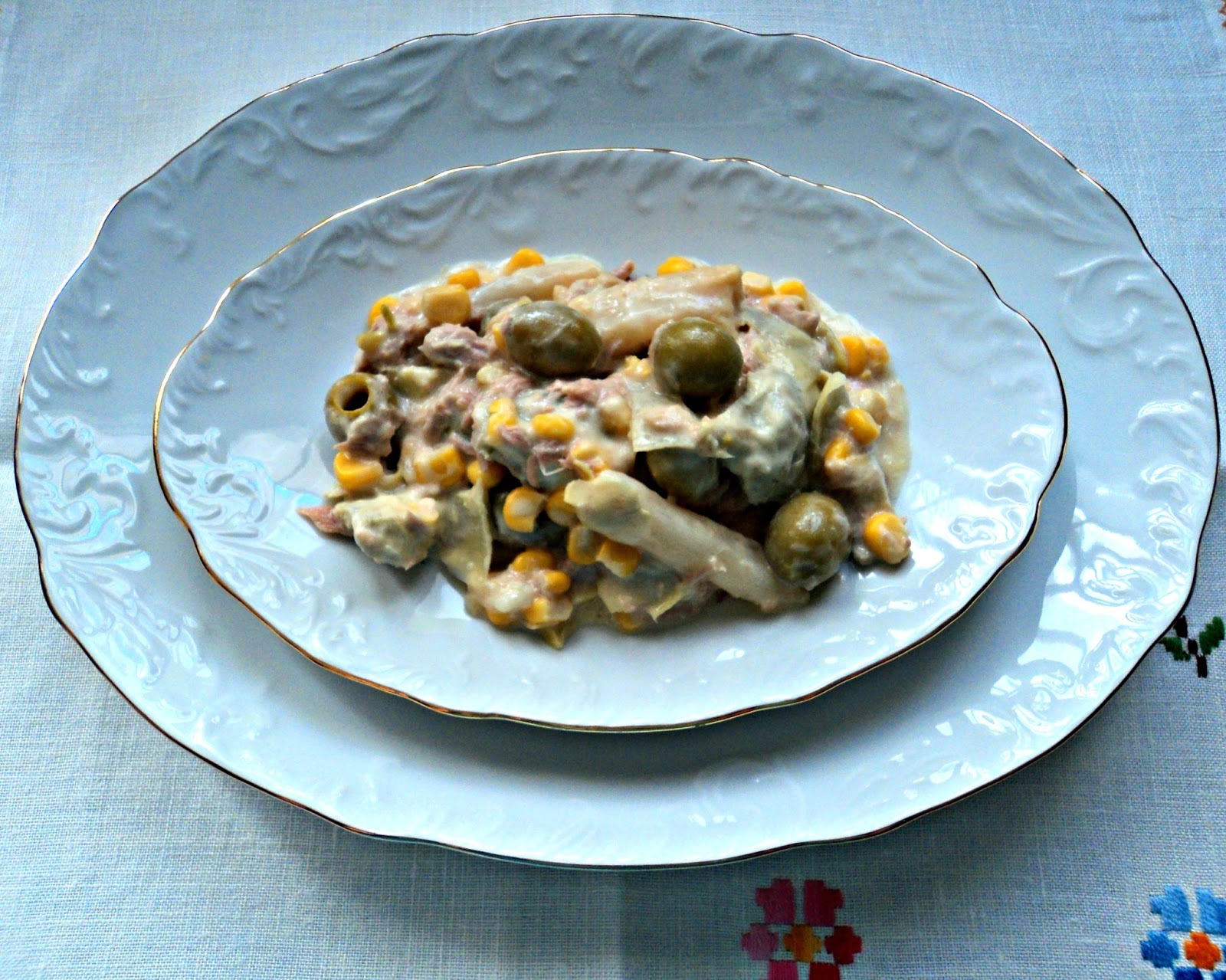 Olor a hierbabuena, recetas de cocina casera.: Ensalada camping